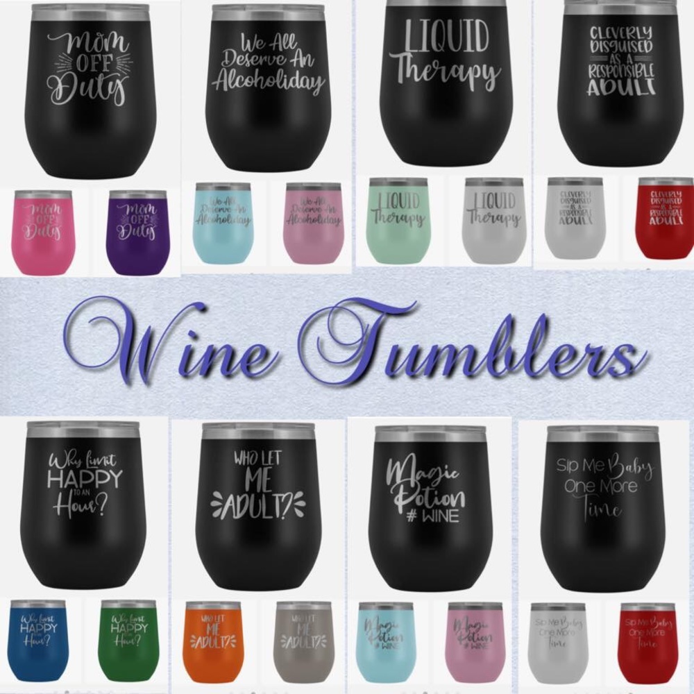 Wine tumblers